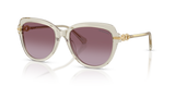 Transparent Beige / Violet Gradient (30038H)