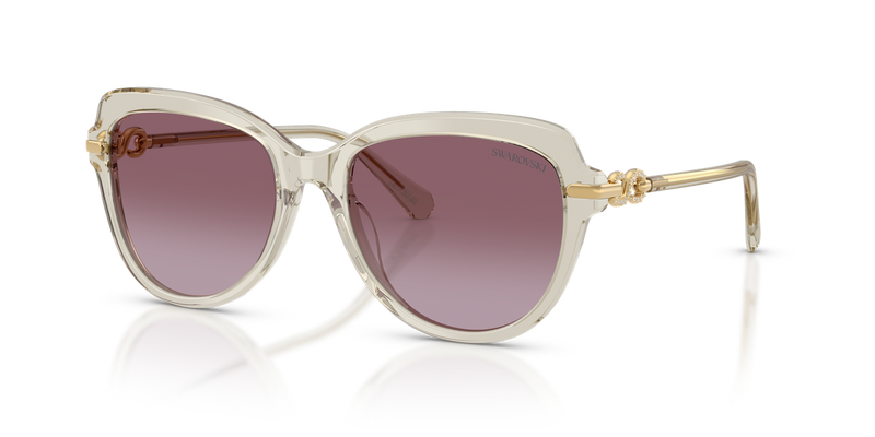 Swarovski SK6073 in Transparent Beige - Alternate View