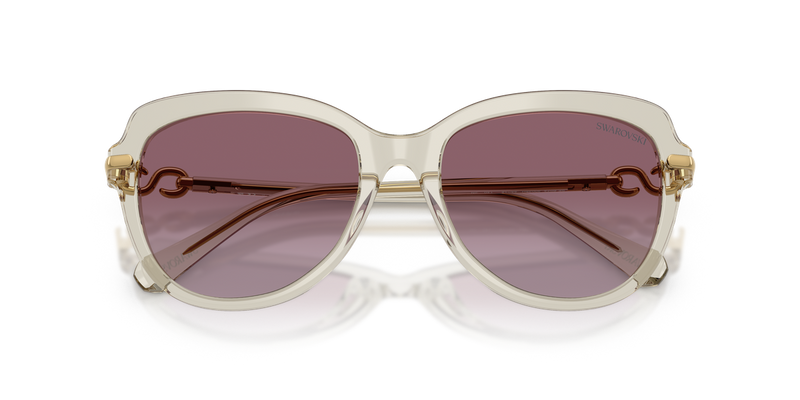 Swarovski SK6073 in Transparent Beige - Alternate View