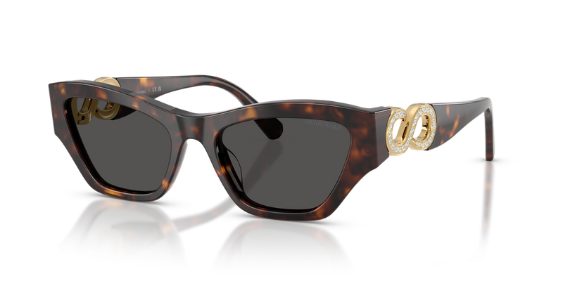Swarovski SK6076U in Havana - Alternate View