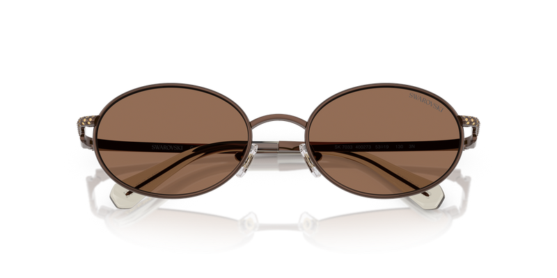 Swarovski SK7033 in Brown / Dark Brown (400273) - Alternate View