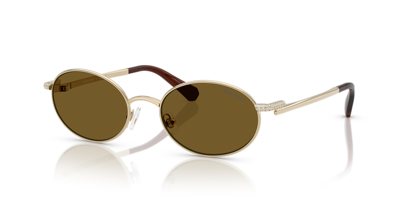 Swarovski SK7033 in Pale Gold / Light Brown (404673) - Alternate View