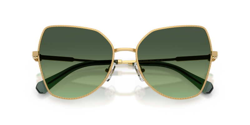 Swarovski SK7037 in Gold / Gradient Green (40172A) - Alternate View