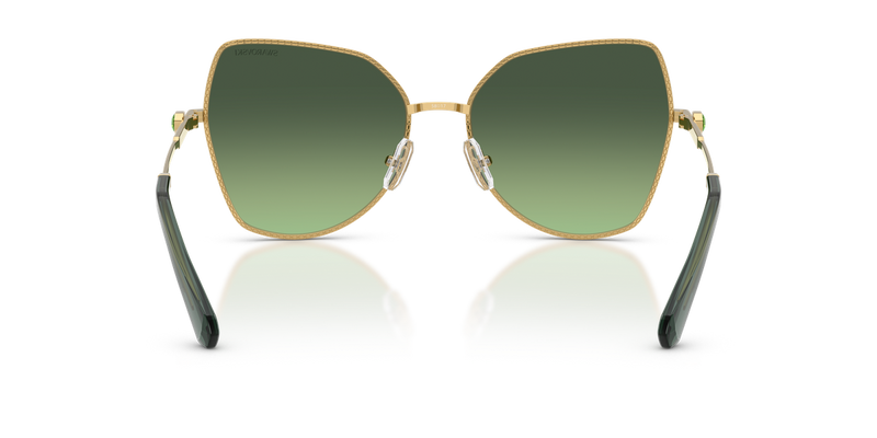 Swarovski SK7037 in Gold / Gradient Green (40172A) - Alternate View