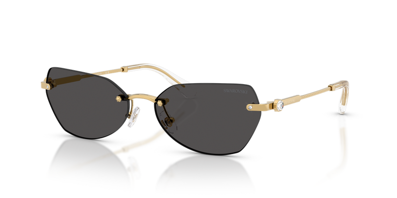 Swarovski SK7038 in Gold / Dark Grey (400487) - Alternate View