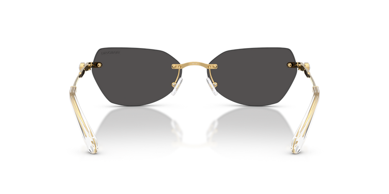 Swarovski SK7038 in Gold / Dark Grey (400487) - Alternate View