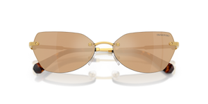 Dark Gold / Dark Brown Mirror Rose Gold (40077J)