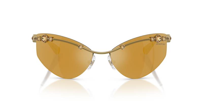 Swarovski SK7039 in Gold / Brown Mirror Gold (40427P) - Alternate View