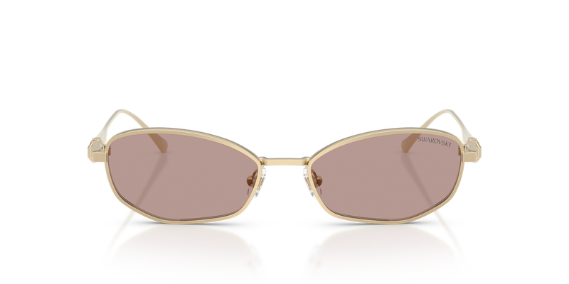 Swarovski SK7042 in Pale Gold / Light Purple Brown (40467N) - Alternate View