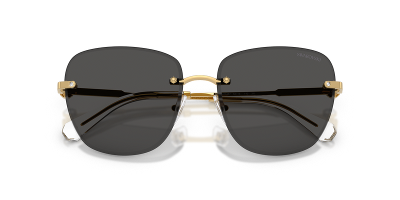 Swarovski SK7043 in Gold / Dark Grey (400487) - Alternate View