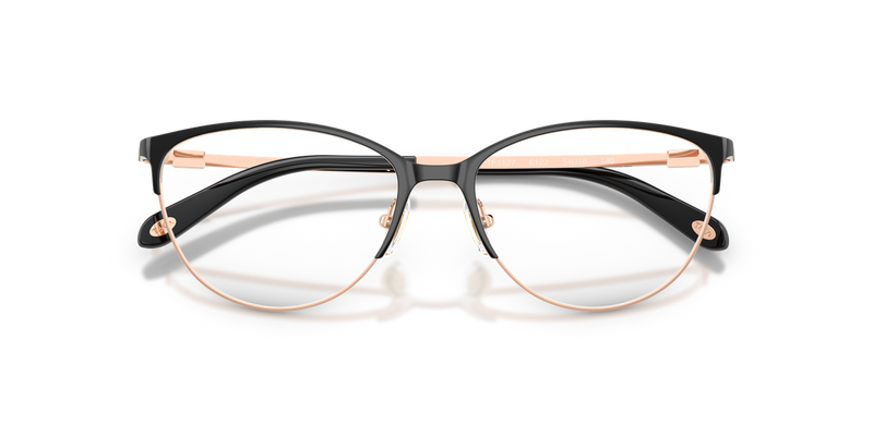 Tiffany TF1127 in Black & Rubedo / Demo Lens (6122) - Side View
