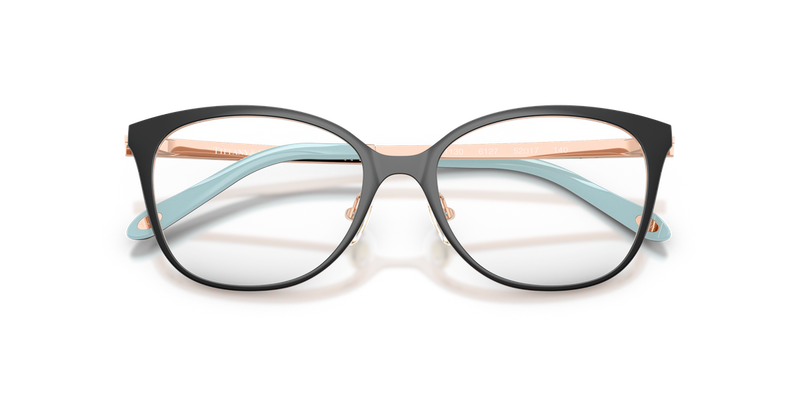 Tiffany TF1130 in Black & Rubedo / Demo Lens (6127) - Side View