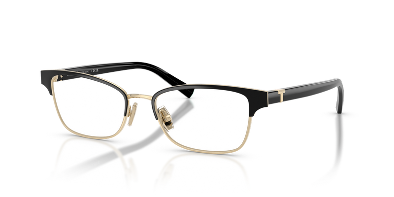 Tiffany TF1168 in Black On Pale Gold / Demo Lens (6164) - Alternate View