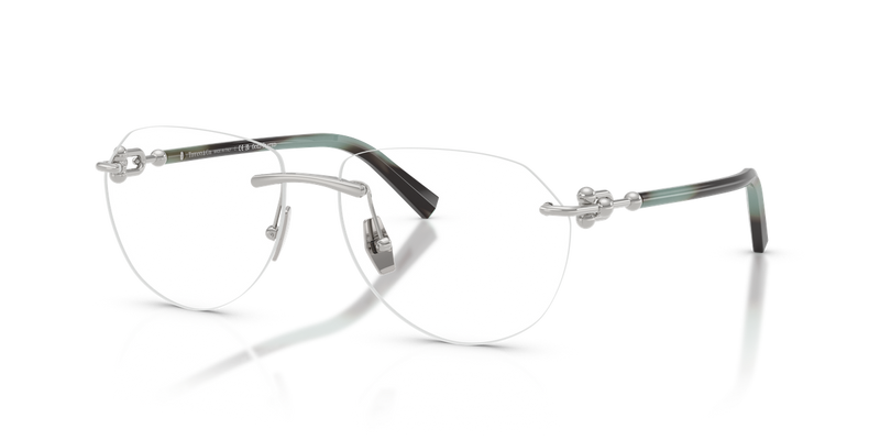 Tiffany TF1173K in Silver Gold Plated / Demo Lens (6213) - Front View