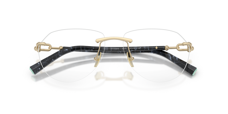Tiffany TF1173K in Pale Gold Plated / Demo Lens (6220) - Alternate View
