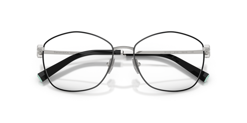 Tiffany TF1174 in Black On Silver / Demo Lens (6145) - Alternate View