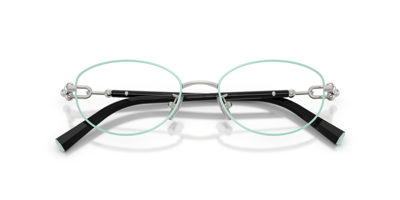 Tiffany TF1176D in Tiffany Blue On Silver / Demo Lens (6151) - Alternate View