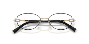 Black On Pale Gold / Demo Lens (6164)