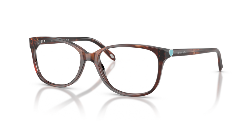 Tiffany TF2097 in Spotted Brown Havana / Demo Lens (8421) - Alternate View
