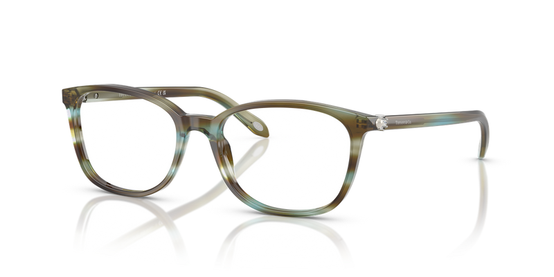 Tiffany TF2109HB in Ocean Turquoise / Demo Lens (8124) - Front View