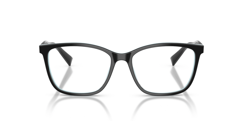 Tiffany TF2175 in Black On Tiffany Blue / Demo Lens (8055) - Alternate View
