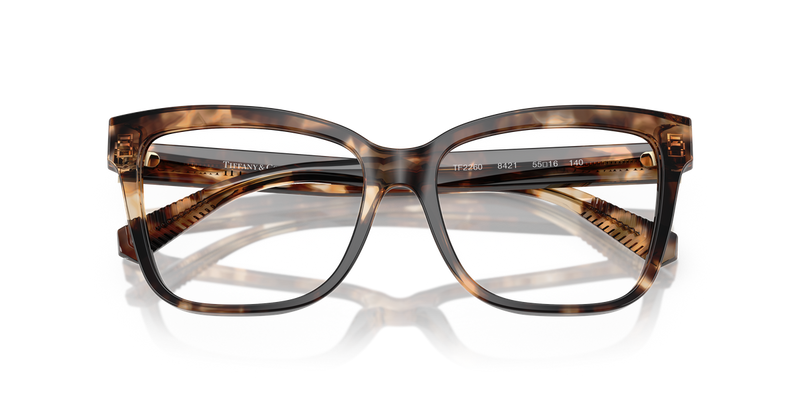 Tiffany TF2260 in Spotted Brown Havana - Alternate View