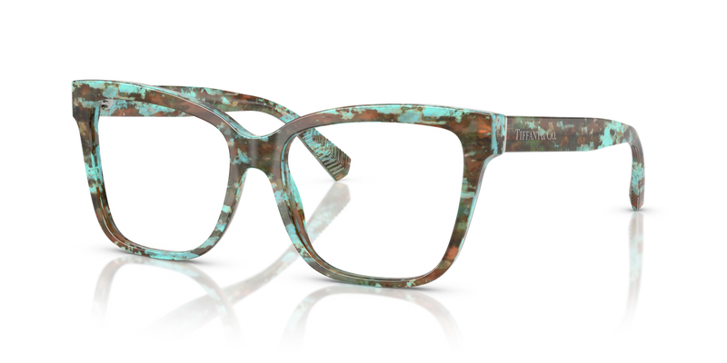 Tiffany TF2260 in Havana Tiffany Blue - Alternate View