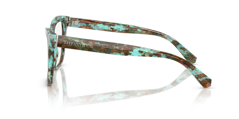 Tiffany TF2260 in Havana Tiffany Blue - Alternate View