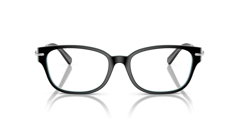 Tiffany TF2262 in Black On Tiffany Blue / Demo Lens (8055) - Alternate View