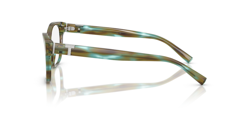 Tiffany TF2270B in Ocean Turquoise / Demo Lens (8124) - Back View