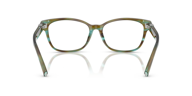 Tiffany TF2270B in Ocean Turquoise / Demo Lens (8124) - Temple Detail