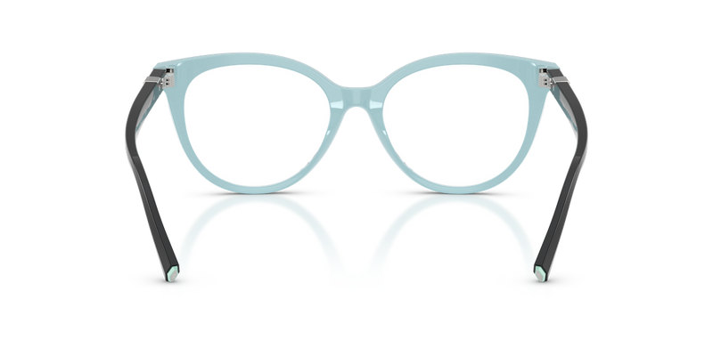 Tiffany TF2277F in Black On Tiffany Blue / Demo Lens (8055) - Alternate View