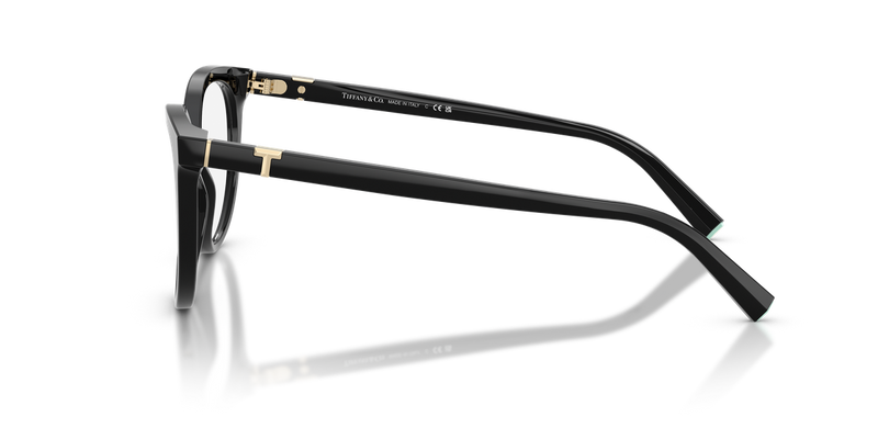 Tiffany TF2277 in Black / Demo Lens (8001) - Back View