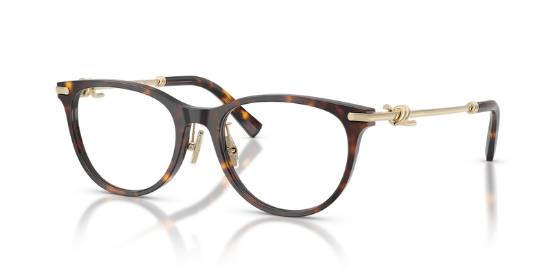 Tiffany TF2279D in Havana / Demo Lens (8015) - Front View