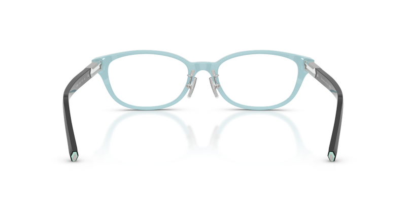 Tiffany TF2280D in Black On Tiffany Blue / Demo Lens (8055) - Temple Detail
