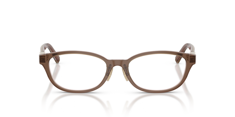 Tiffany TF2280D in Brown Transparent On Pink / Demo Lens (8255) - Alternate View