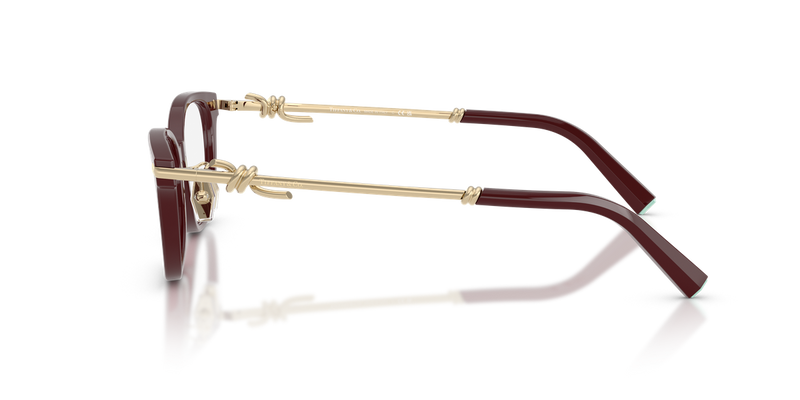 Tiffany TF2281F in Burgundy / Demo Lens (8389) - Alternate View