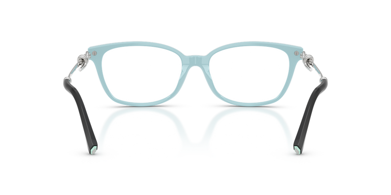 Tiffany TF2281 in Black On Tiffany Blue / Demo Lens (8055) - Alternate View