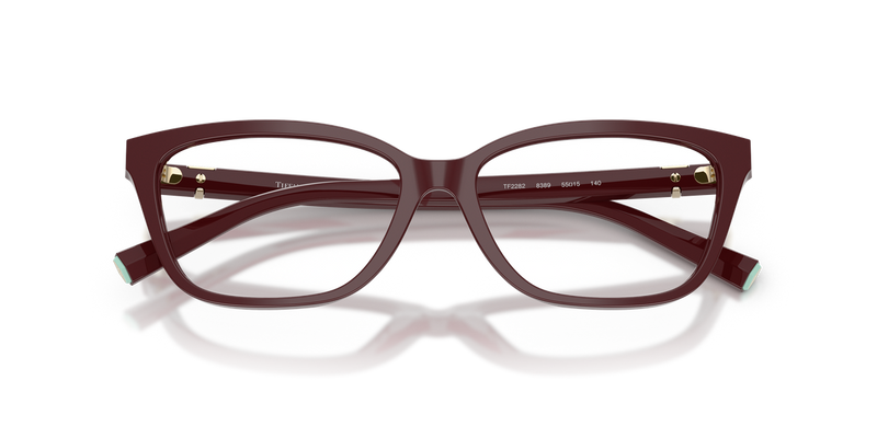 Tiffany TF2282 in Burgundy / Demo Lens (8389) - Alternate View