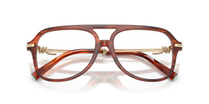 Ruby Striped Havana / Demo Lens (8440)
