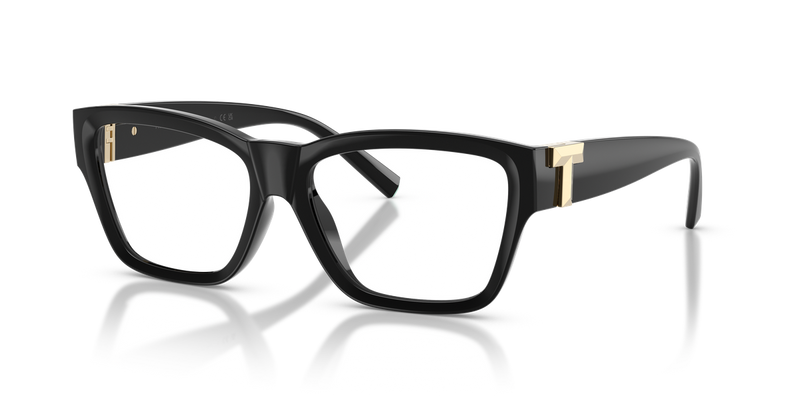 Tiffany TF2285U in Black / Demo Lens (8001) - Alternate View