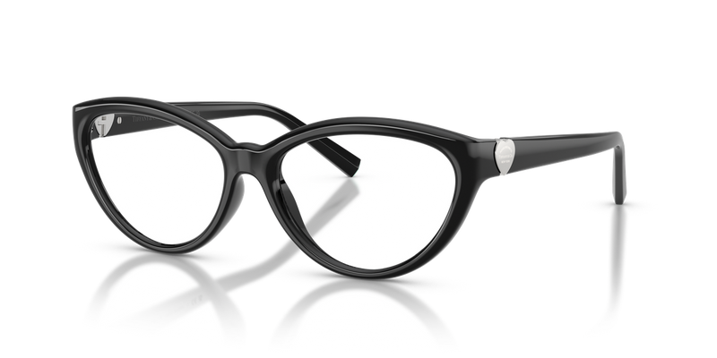 Tiffany TF2287U in Black / Demo Lens (8001) - Front View