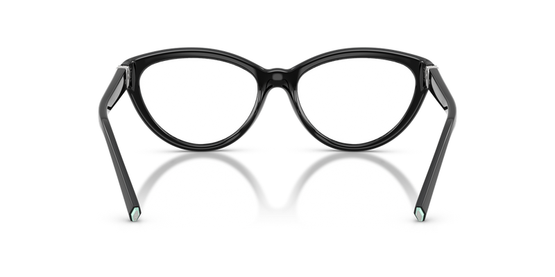 Tiffany TF2287U in Black / Demo Lens (8001) - Temple Detail