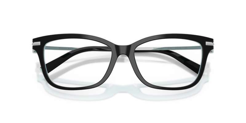 Tiffany TF2288BF in Black On Tiffany Blue / Demo Lens (8055) - Alternate View