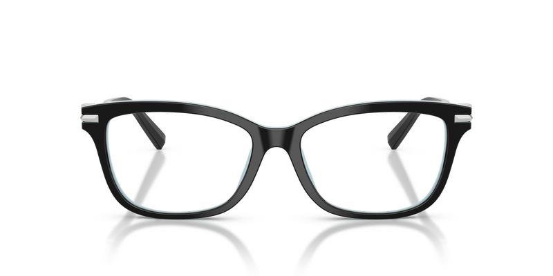 Tiffany TF2288BF in Black On Tiffany Blue / Demo Lens (8055) - Alternate View