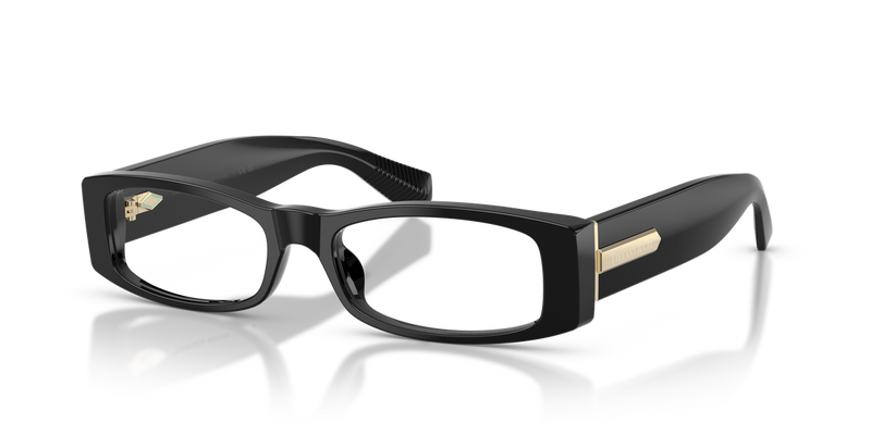 Tiffany TF2294U in Black / Demo Lens (8001) - Front View