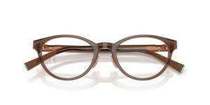 Brown Transparent On Pink / Demo Lens (8255)