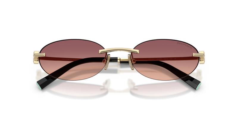 Tiffany TF3119D in Pale Gold / Pink Gradient Violet (62408D) - Alternate View