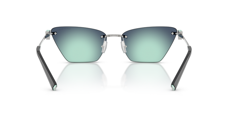 Tiffany TF3120 in Silver / Gradient Blue (60019S) - Temple Detail