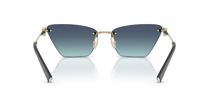 Tiffany TF3120 in Pale Gold / Azure Gradient Blue (60219S) - Alternate View